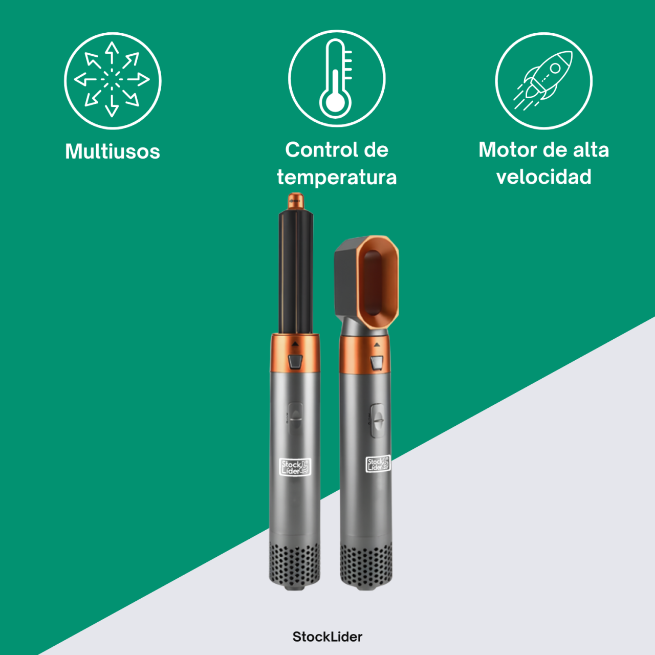 Cepillo secador 5 en 1