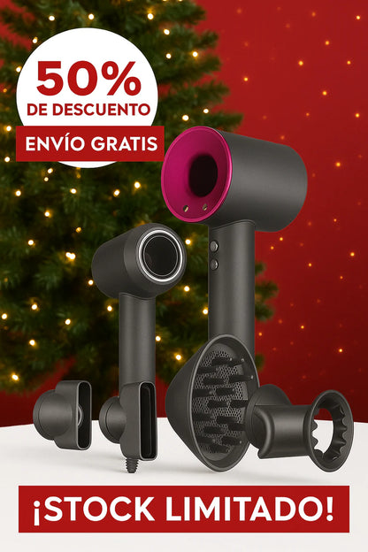 Secador Profesional Sin Aspas 5 en 1 | Elegance Ionique ✅